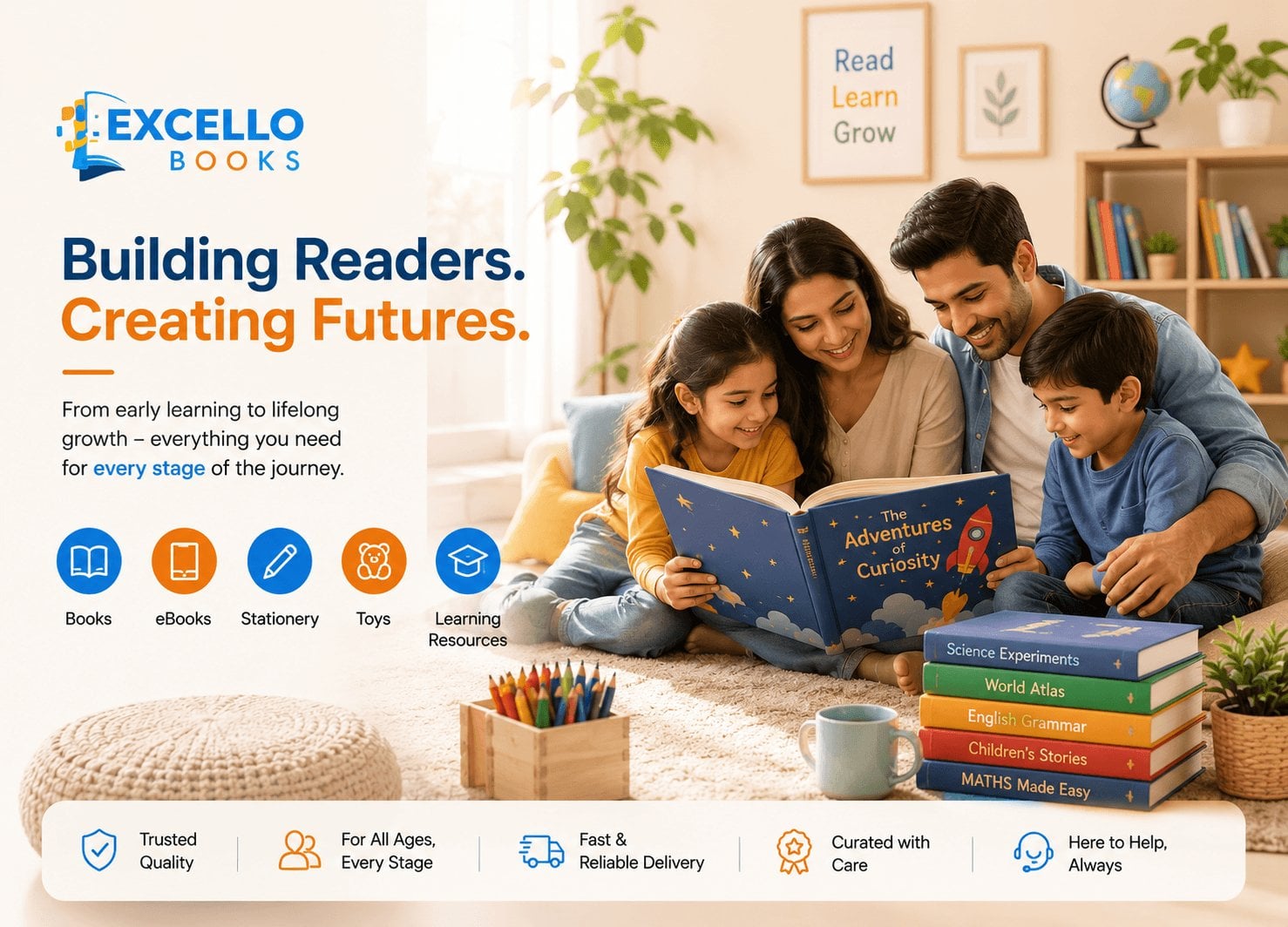 Building Readers, Creating Futures - everything you need for every stage of the journey